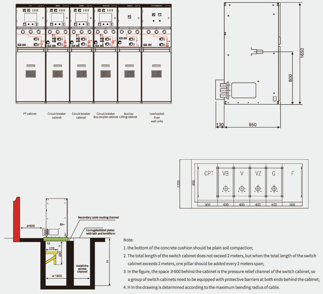XGN-12 Gas-Insulated Ring Main Unit – Compact & Safe Solution for 12kV Distribution