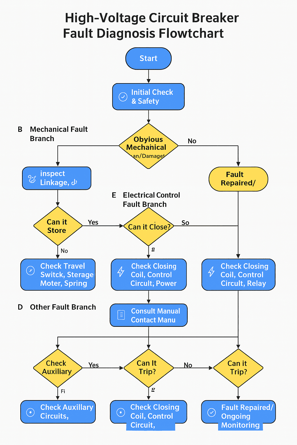 How to Analyze & Resolve 35kV Circuit Breaker Faults