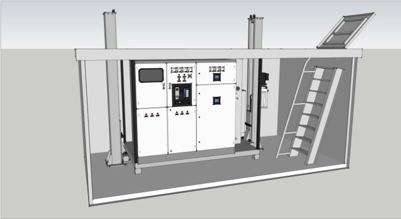 YBD-12 Underground  substation