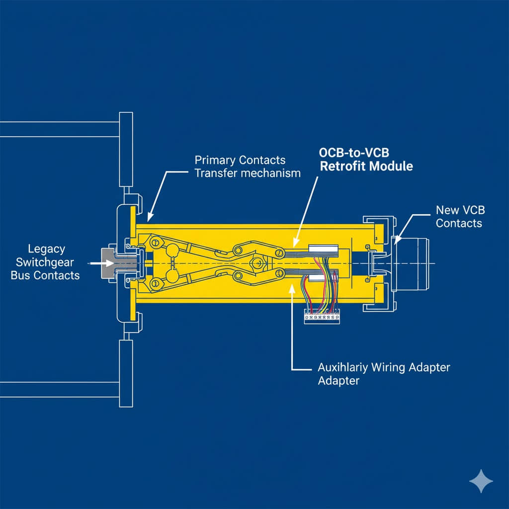 How to Replace an Old Oil Circuit Breaker with a Vacuum Circuit Breaker How to Replace an Old Oil Circuit Breaker with a Vacuum Circuit Breaker