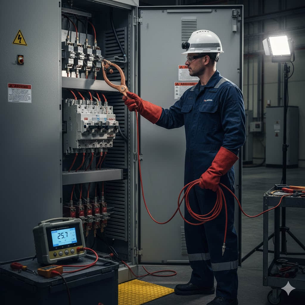 How to test a vacuum contactor?