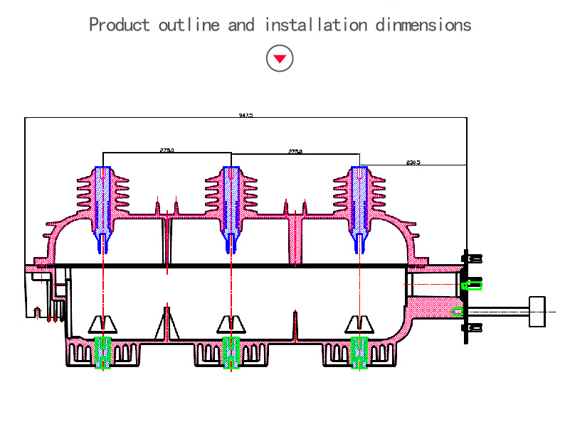 FLN36-24D SF6 Load Break Switch-Indoor Solution for Safe 24kV Distribution