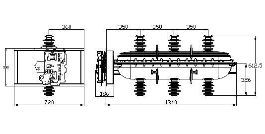 FLN36-40.5D SF6 Load Break Switch-Indoor Solution for Safe 36/40.5kV Distribution