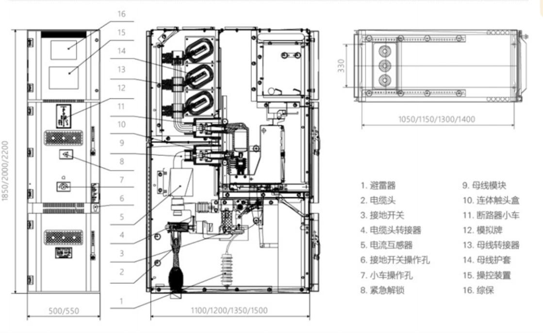 KYN550-12 Indoor Armored Removable AC Metal-Clad Switchgear KYN550-12 Indoor Armored Removable AC Metal-Clad Switchgear