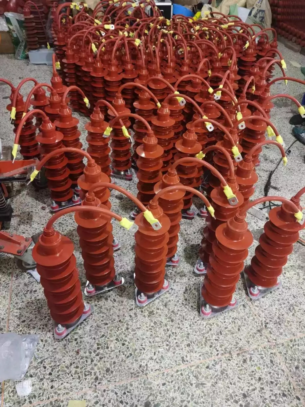 YH5WX-100/260 Inverted Type 110kV Gapless Line Arrester | Composite Jacket MOA