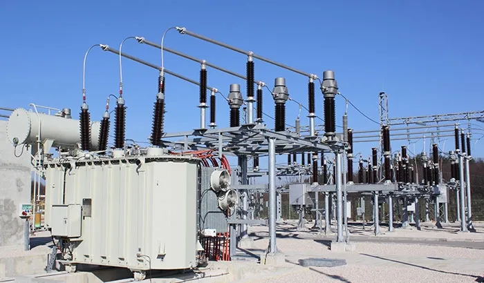 What transformers do substations use?
