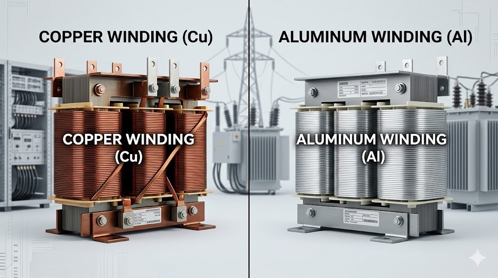 Transformer Selection Guide: Comprehensive Comparison of Copper vs Aluminum Windings
