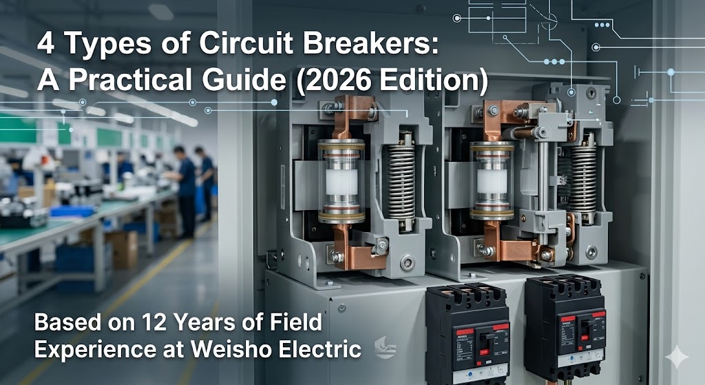 4 Types of Circuit Breakers: A 2026 Practical Guide (12 Years Expertise)
