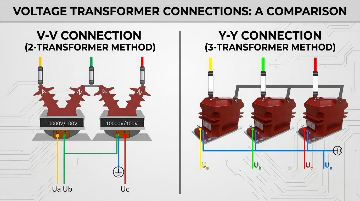 V-V vs. Y-Y Connection: Which One for Your Voltage Transformer?