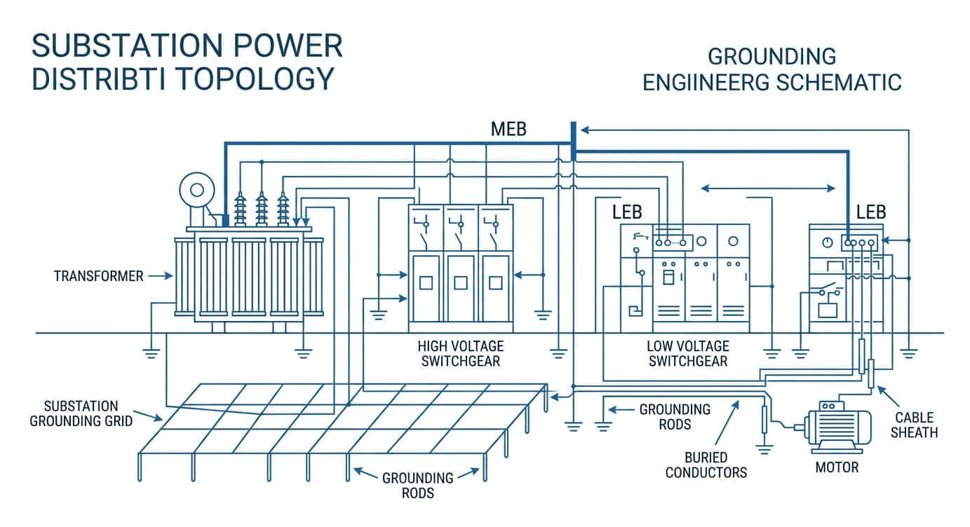 What Are LEB and MEB in Earthing Systems? Differences, Selection Scenarios