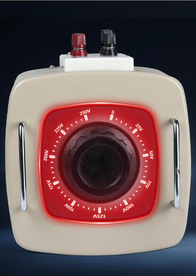 Single-Phase variable autotransformer with Pure Copper Dual Windings Single-Phase variable autotransformer with Pure Copper Dual Windings
