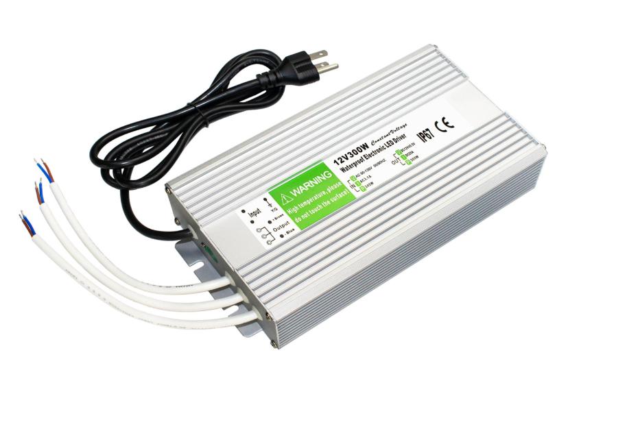 DC12V LED Low Voltage Landscape Lighting Transformer (IP67 Waterproof Power Supply)