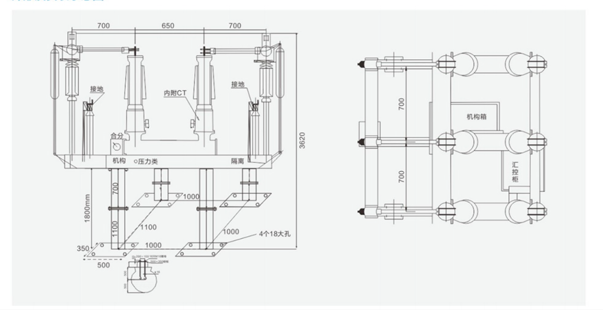 ZCW10-40.5L(G) Outdoor Open-Type SF6 Gas-Insulated Switchgear (GIS) ZCW10-40.5L(G) Outdoor Open-Type SF6 Gas-Insulated Switchgear (GIS)