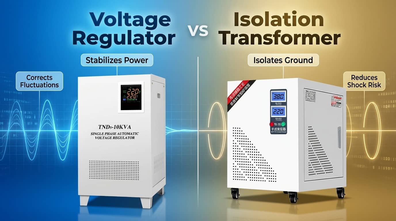 Voltage Regulator vs Isolation Transformer: Key Differences, Uses, and How to Choose Voltage Regulator vs Isolation Transformer: Key Differences, Uses, and How to Choose